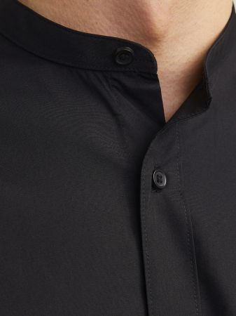 Jack Jones Мужская Рубашка Чёрная  [5]