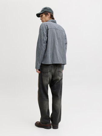 BARBATI - Jack Jones Camasa Albastra Loose Barbati