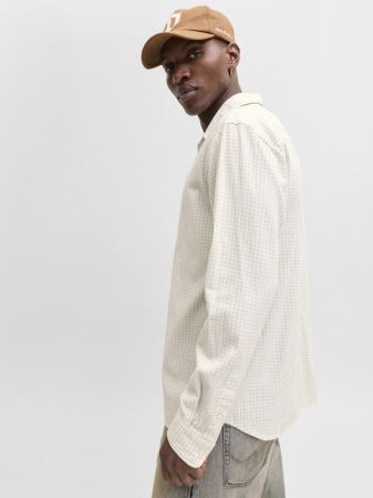 BARBATI - Jack Jones Camasa Bej Relaxed Barbati