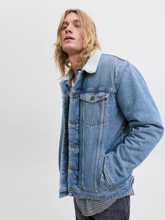 BARBATI - Jack Jones Geaca Albastra  Barbati