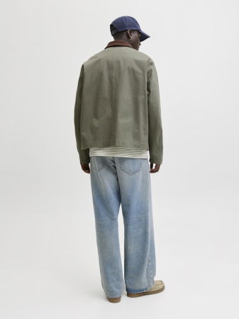 BARBATI - Geaca Verde Măslinie Barbati