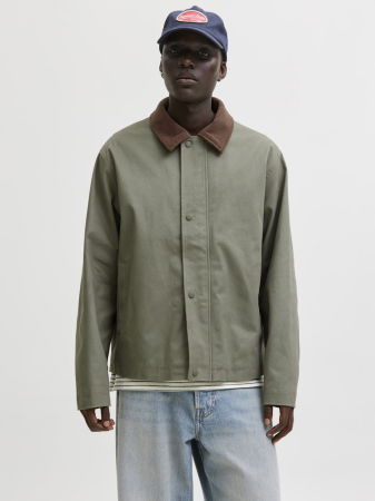 BARBATI - Geaca Verde Măslinie Barbati