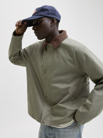 BARBATI - Geaca Verde Măslinie Barbati