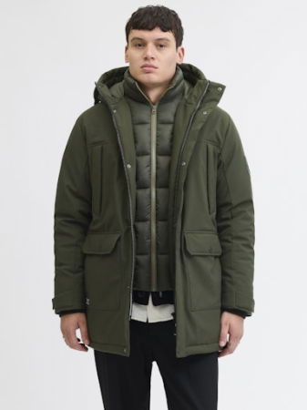 Geci si Jachete - Jack Jones Geaca De Iarna Navy  Barbati