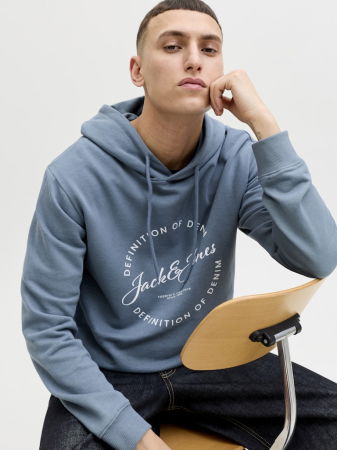 Hanorace - Hanorac Albastru Regular Barbati