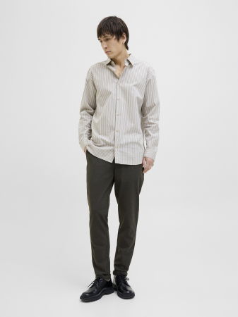 IMBRACAMINTE - Jack Jones Pantaloni Gri Inchis Slim Barbati