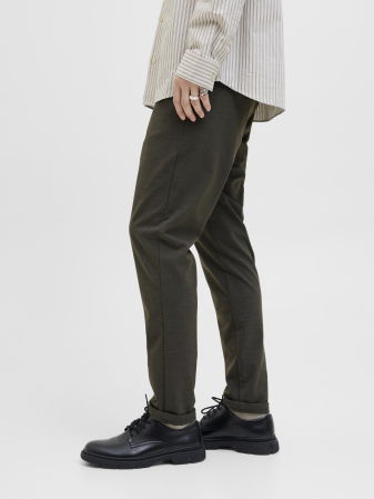 BARBATI - Jack Jones Pantaloni Gri Inchis Slim Barbati