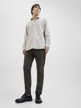 IMBRACAMINTE - Jack Jones Pantaloni Gri Inchis Slim Barbati