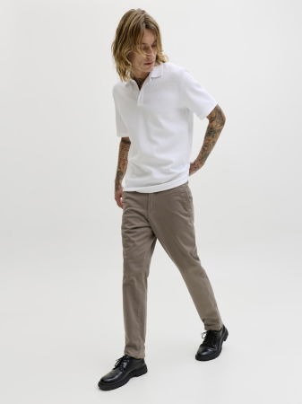 BARBATI - Jack Jones Pantaloni Bej Slim Barbati