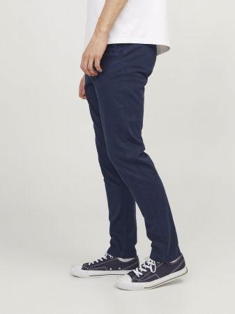 BARBATI - Jack Jones Pantaloni Navy Slim Barbati