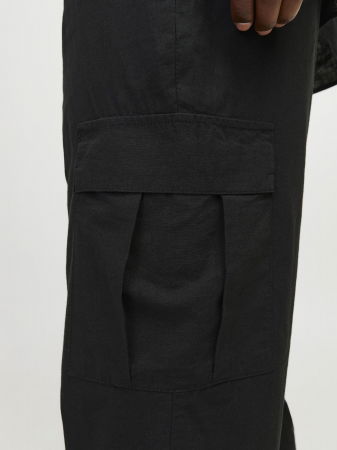 МУЖЧИНЫ - Jack Jones Мужские Брюки Чёрные Loose