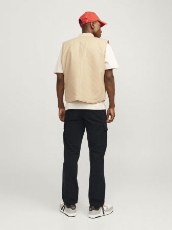 Jack Jones Pantaloni Negri Relaxed Barbati [2]