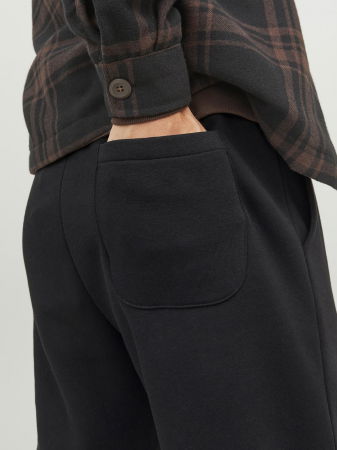 BARBATI - Jack Jones Pantaloni Negri Regular Barbati