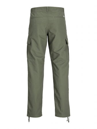 IMBRACAMINTE - Jack Jones Pantaloni Verde Masliniu Relaxed Barbati