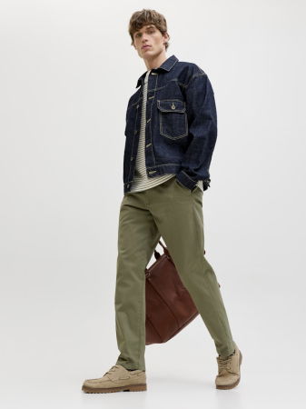 Pantaloni - JACK&JONES Pantaloni Verzi Relaxed Barbati