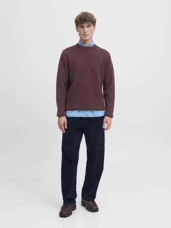 JACK&JONES Мужской Свитер Бордо  [0]