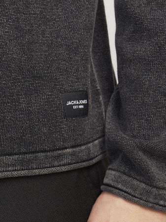 BARBATI - Jack Jones Pulover Gri Inchis  Barbati