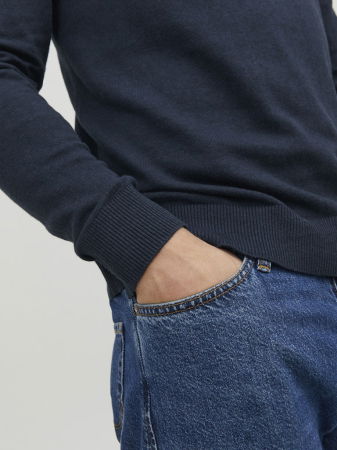 Jack Jones Pulover Navy Slim Barbati [6]