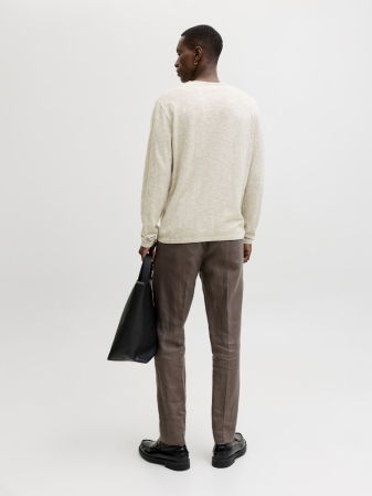 МУЖЧИНЫ - Jack Jones Мужской Свитер Кремовый Regular