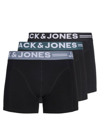 BARBATI - Jack Jones Set Lenjerie Neagra  Barbati