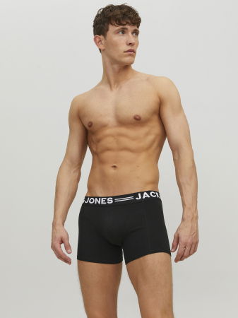 BARBATI - Jack Jones Set Lenjerie Neagra  Barbati