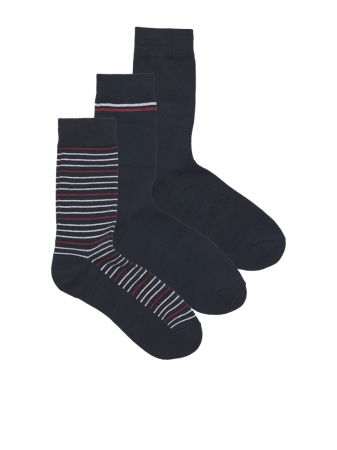 ACCESORII - Jack Jones Set Sosete Negre  Barbati