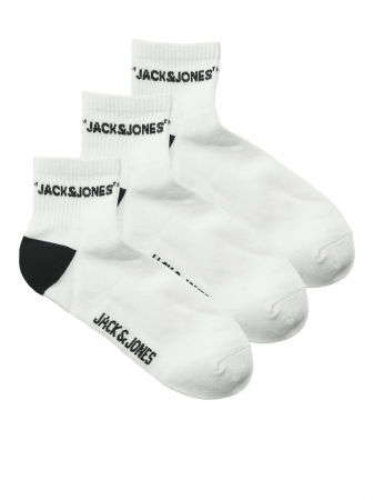 ACCESORII - Jack Jones Set Sosete Albe  Barbati