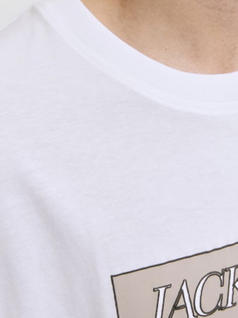Jack Jones Футболка Bright White  [5]