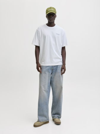 МУЖЧИНЫ - Jack Jones Мужская Футболка Белая Relaxed