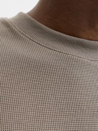 BARBATI - Tricou Gri Deschis Relaxed Barbati