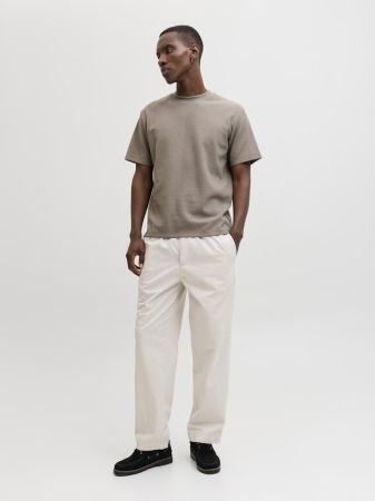 BARBATI - Tricou Gri Deschis Relaxed Barbati