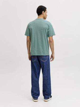 МУЖЧИНЫ - JACK&JONES Мужская Футболка Mineral Blue 