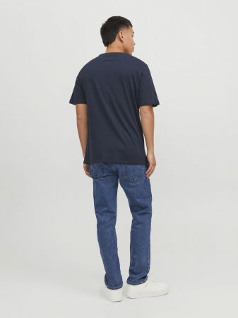 IMBRACAMINTE - Jack Jones Tricou Navy Slim Barbati