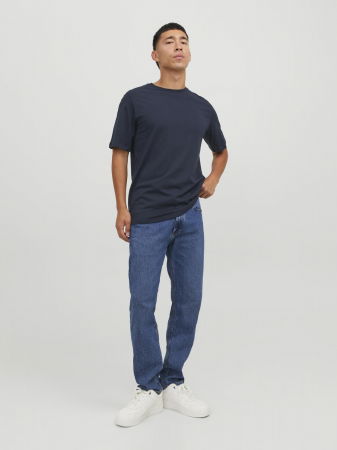 BARBATI - Jack Jones Tricou Navy Slim Barbati