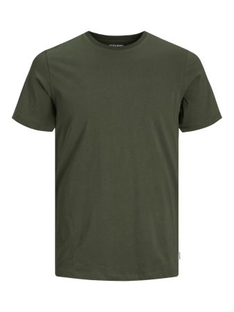 МУЖЧИНЫ - Jack Jones Мужская Футболка Оливково-Зеленая Regular