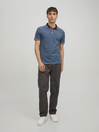 Jack Jones Tricou Polo Albastru Slim Barbati [5]