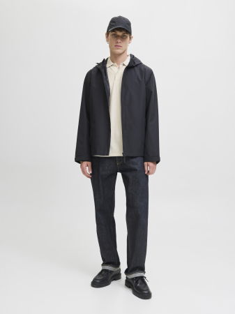 BARBATI - Jack Jones Tricou Polo Cu Maneca Lunga Bej  Barbati