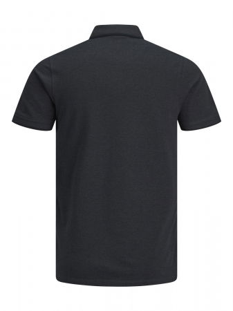 BARBATI - Jack Jones Tricou Polo Gri Inchis Slim Barbati