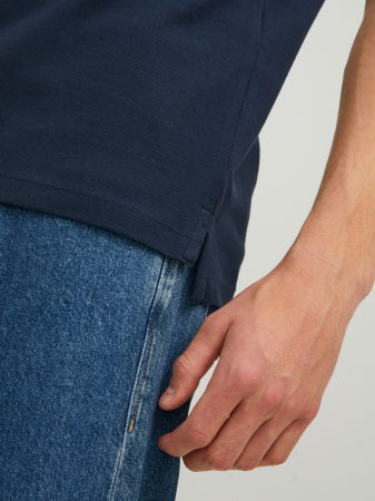 Jack Jones Tricou Polo Navy Slim Barbati [6]