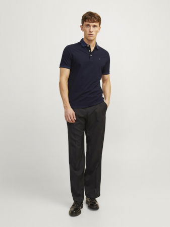 BARBATI - Jack Jones Tricou Polo Navy Slim Barbati