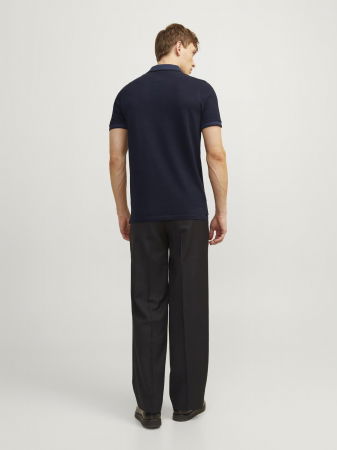 Jack Jones Tricou Polo Navy Slim Barbati [5]