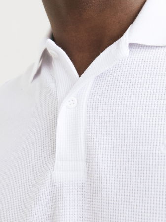 BARBATI - Jack Jones Tricou Polo Alb Standard Barbati