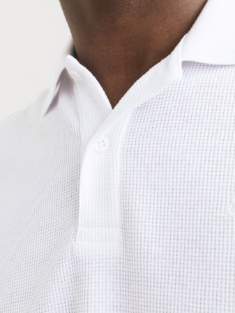 IMBRACAMINTE - Jack Jones Tricou Polo Alb Standard Barbati