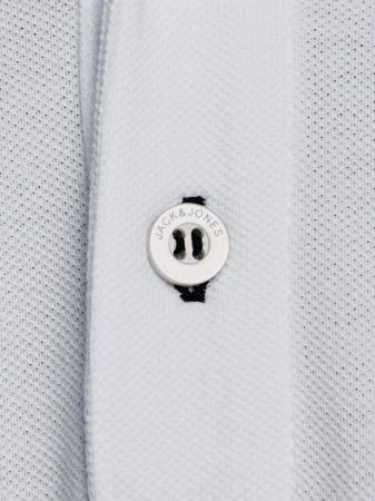 BARBATI - Jack Jones Tricou Polo Alb Slim Barbati