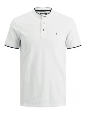 Jack Jones Tricou Polo Alb Slim Barbati [6]