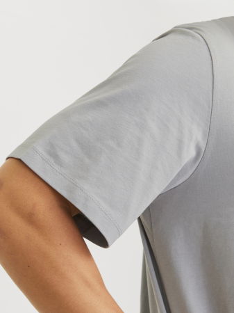 Jack Jones Мужская Футболка Светло-Серая  [5]