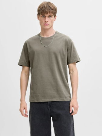 BARBATI - Jack Jones Tricou Verde Regular Barbati