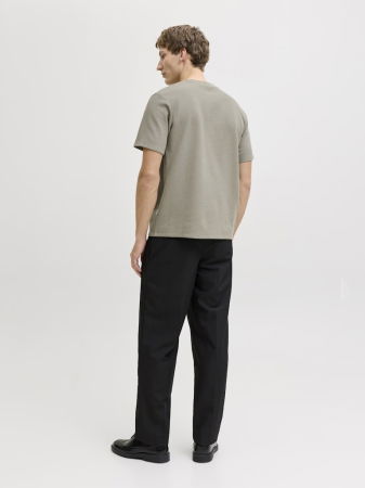 BARBATI - Tricou Gri Deschis Relaxed Barbati