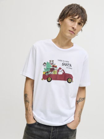 JACK&JONES Tricou White  Barbati [2]