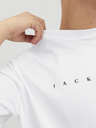 BARBATI - Jack Jones Tricou Alb  Barbati